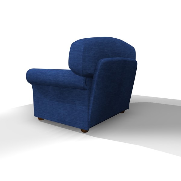 3ds york 1 seater chair - YORK 1 SEATER CHAIR by Carrara1